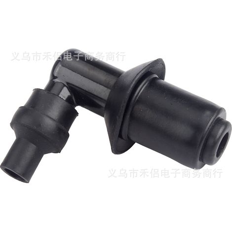 Capuchon de bougie d'allumage noir haute tension pour moto, quad, scooter tout-terrain de plage CG125-300 cm³ (1/5)