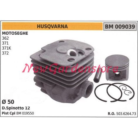 Segmentos de cilindro de pistón Motor de motosierra HUSQVARNA 362 371 371K 372 009039