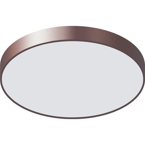 Italux Orbital - Moderna plafoniera a LED da incasso caffè, bianco caldo 3000K 3600lm (1/3)