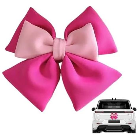 Nœuds décoratifs pour casque de moto, nœud papillon 3D pour voiture et scooter - Décoration élégante pour automobile  Pour femmes et filles, motardes, voiture, moto, scooter électrique, coffre, porte  (1/5)