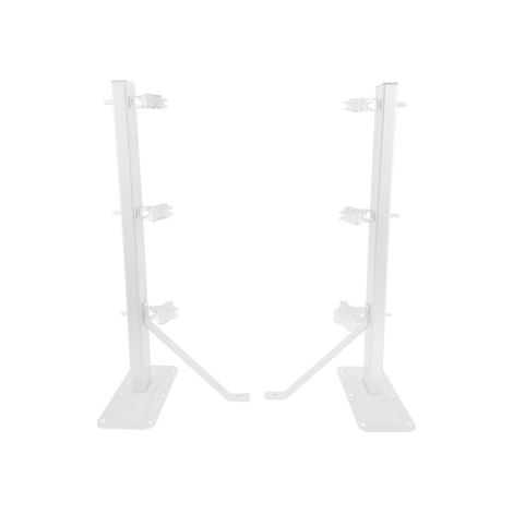 Wäscheleinen-Set zur Wandmontage 46cm - Edelstahl, LAUXA HOME. (1/5)