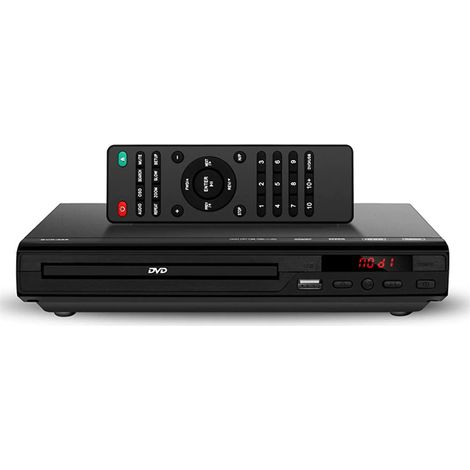 1 Lecteur DVD, Résolution 1080p, Ports USB et AV, Son Surround 5.1, Pour Salon et Enfants (1/5)