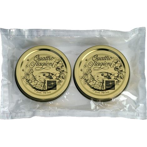 Bormioli CAPSULA PER BARATTOLI QUATTRO STAGIONI Ø mm. 70 cl. 25-50 PZ. 2 54.00 confezioni