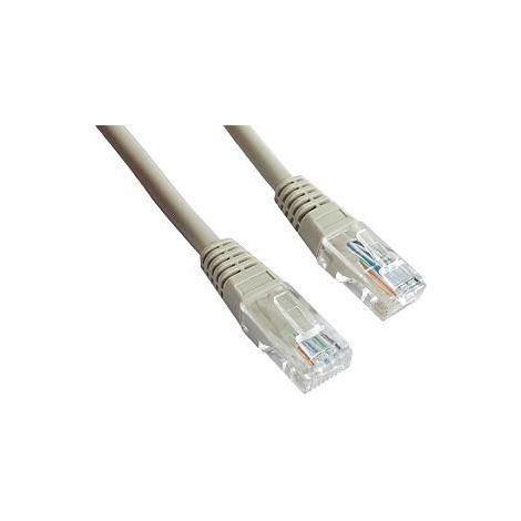 CABLE RED GEMBIRD UTP CAT5E 0,5M GRIS (1/4)
