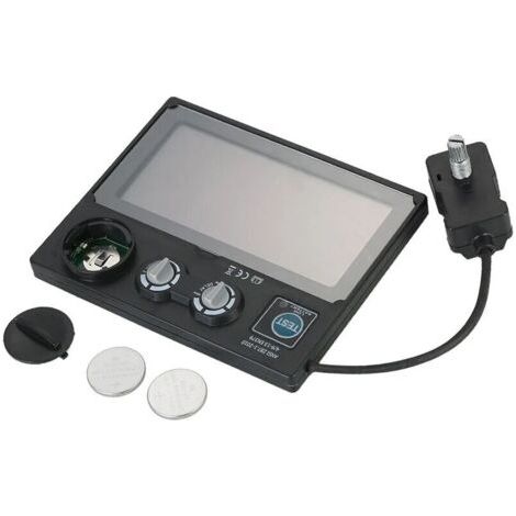 Casque de soudage à obscurcissement automatique solaire – Protection UV/IR 15 niveaux – Temps de commutation 1/10000s – Zone de visualisation 92x42mm