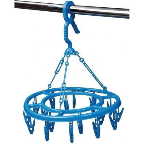 Séchoir circulaire pliable - 18 pinces (1/4)