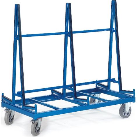 Rollcart Plattenwagen zweiseitig 1200kg Tragkraft 2x1380x270mm