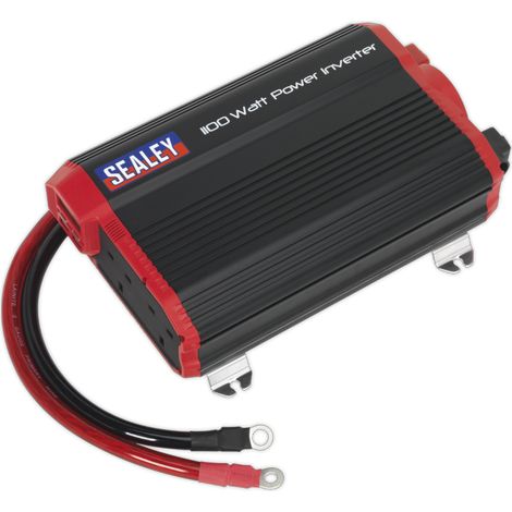 Sealey Power Inverter Modified Sine Wave 1100W 12V DC - 230V 50Hz