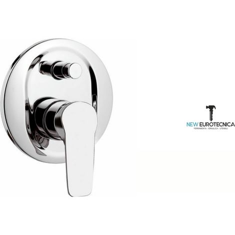 Monocomando incasso doccia con deviatore linea essenza rubinetteria mariani