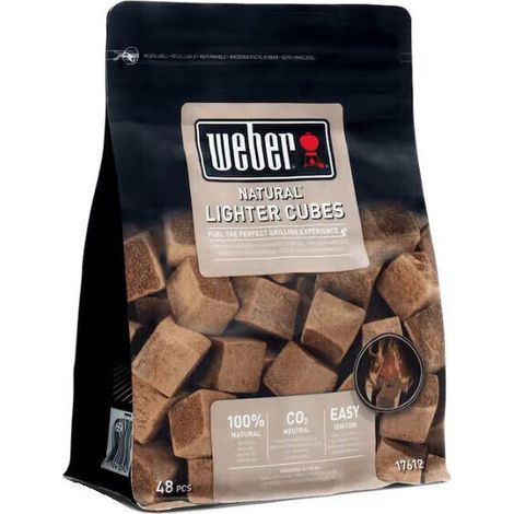 Accenditore Cubetti Ecologico Pz 48 Weber