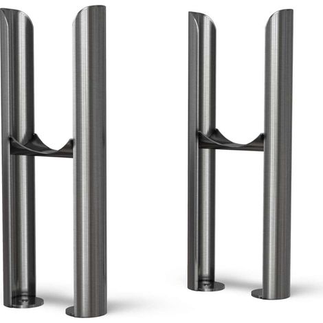 Alpha - Column Radiator Feet - 2 Column Raw Metal (1/3)