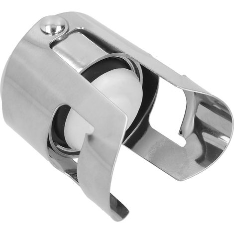 Bouchon de bouteille de champagne en acier inoxydable, accessoire de bar et ustensiles de cuisine (1/5)