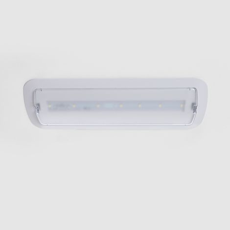 LED Notleuchte 3W 200 lm Permanent/nicht Permanent 3 Stunden Betriebsdauer Weiß 3 W (1/5)