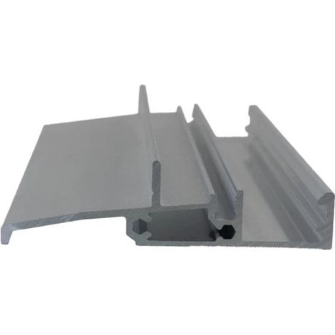 Profil de seuil aluminium DUVAL SP 20 6,03 m Brut/Argent