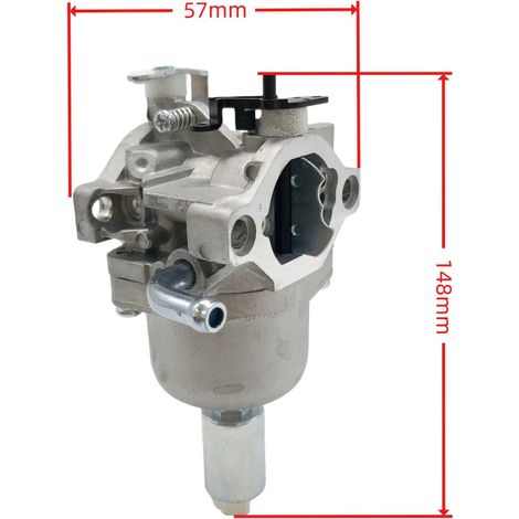 Carburateur compatible avec les pièces de carburant des moteurs Briggs 594593, 591731, 794572, 796109, 808-001, mélange de haute précision, ensemble de corps de papillon, démarrage à froid en douceur,