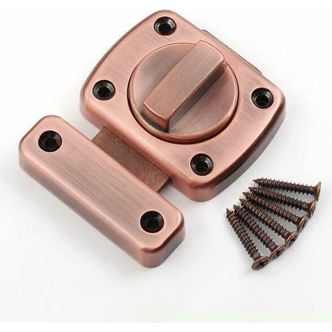 Door Lock (M)Sliding Stable Bar Door Lock Hook and Eye Door Buckle Wooden Fence Black Door Lock Window Door Lock Internal Door Lock (1/5)