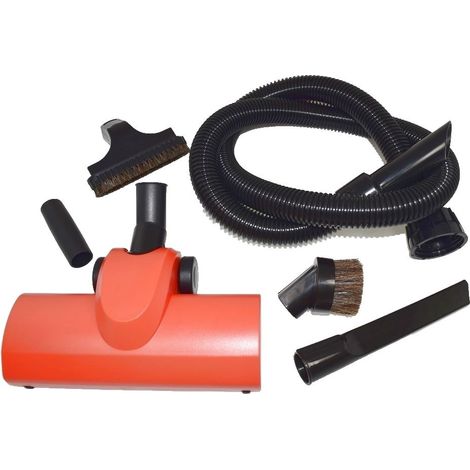 Numatic 1.8 Metre Vacuum Cleaner Hose and 4 Piece Tool Accessory Kit Plus Turbo Air Brush Head