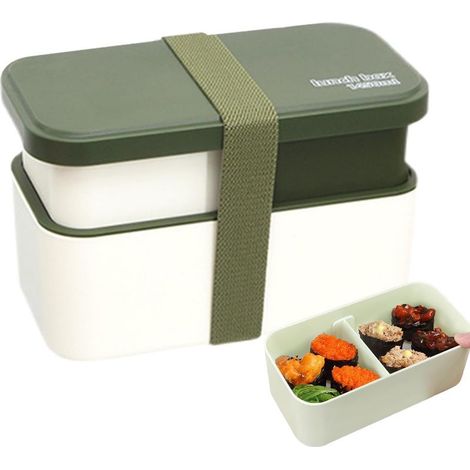 Boîte À Repas Pour Adultes,Bol Empilable Étanche 1450 ml Conteneur (1/5)