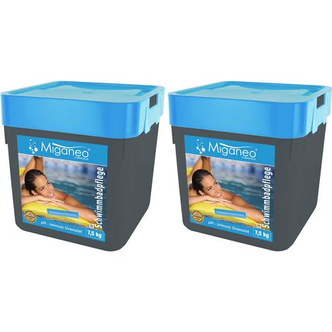 Miganeo pH Minus Granulat schnelllöslich 2 x 7,5 kg (1/5)