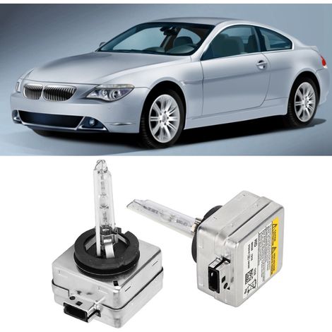 Lot de 2 ampoules de rechange D1S 35W 6000K pour phares avant de voiture, type xénon HID (1/5)