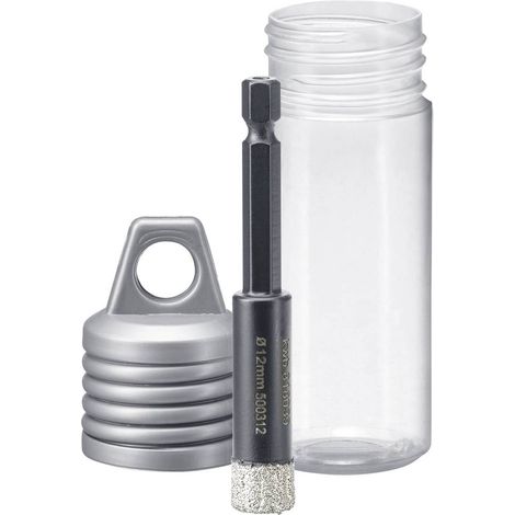 kwb 500312 Punta per piastrelle 12 mm 1/4 (6.3 mm), Alberino esagonale 1 pz. (1/4)