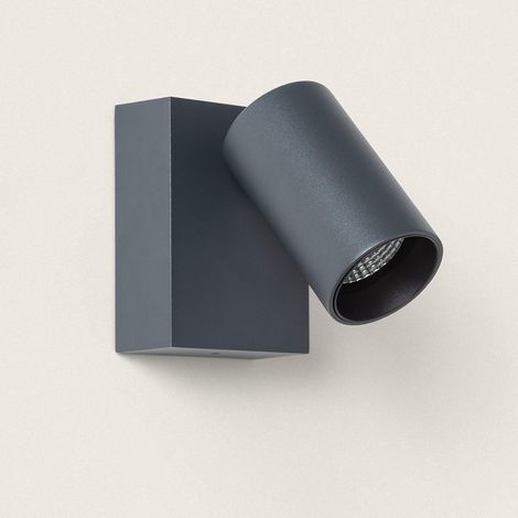 LED Wandleuchte Außen 10W Aluminium CCT Wählbar Kuriya Anthrazit