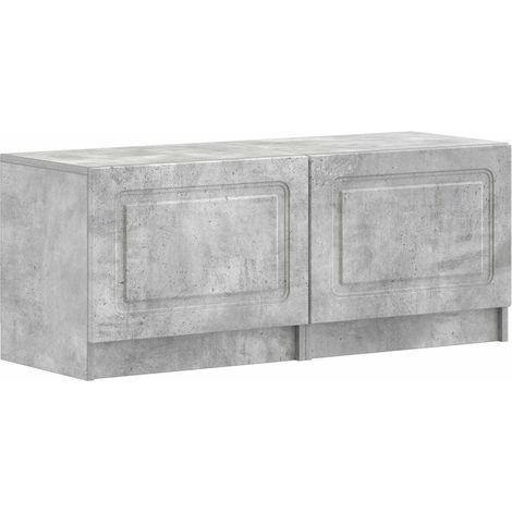 Mueble de TV Gris Hormigón Madera de ingeniería vidaXL (1/5)