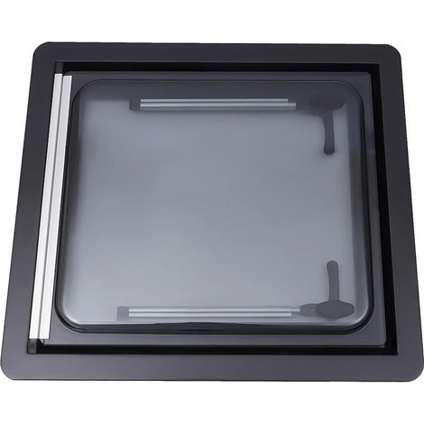 Hublot de toit, angle d'ouverture maximum 70°, construction en aluminium durable (1/2)