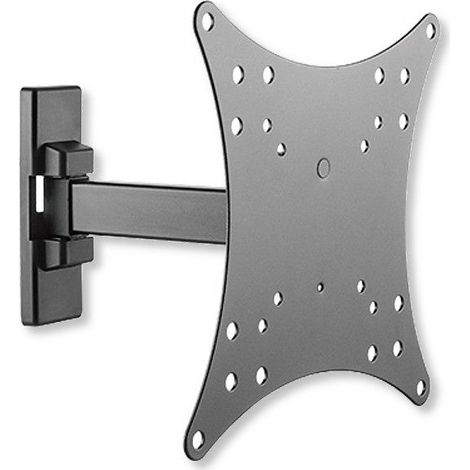 Techly Supporto a muro per TV LED LCD 23 - 42'' inclinabile 2 snodi nero (1/4)