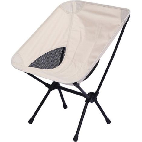 Chaise de voyage pliante ultralégère - Confort portable AWhite (1/5)