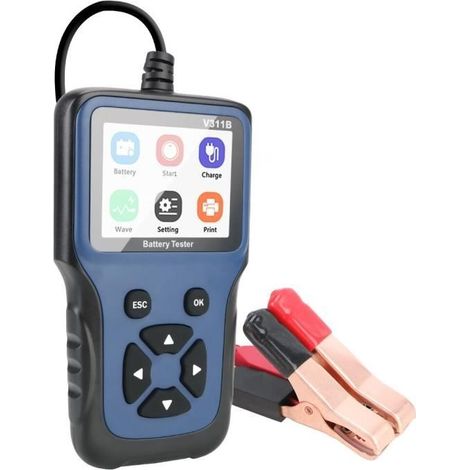 12V-Autobatterieladegerät-Tester, Kfz-Diagnosegerät, Autoladung, Ladetest (1/3)