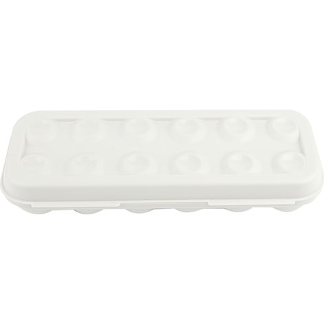 Eieraufbewahrungsbox mit Deckel, ideal für Küche und Haushalt. (1/5)
