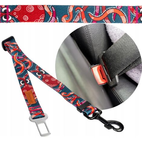 Ceinture de sécurité pour chiens en voiture, 25 mm, 45-75 cm, Ukory SEA (1/5)