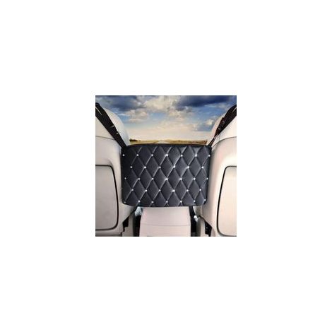 Sac de rangement en filet pour voiture, entre les sièges, noir –
