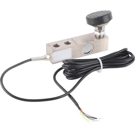 Capteur de Cellule de Charge à Faisceau de Cisaillement, Capteur de Pesage IP67 en Acier allié 1000KG avec Câble blindé à 4 Cœurs pour Balance à Plateforme (1000KG) (1/5)