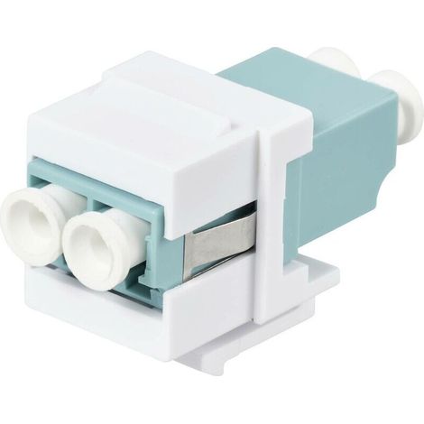 Modulo di montaggio a incasso LC Keystone – Referenza RF-5937910, compatibile con sistemi modulari, bianco, unità