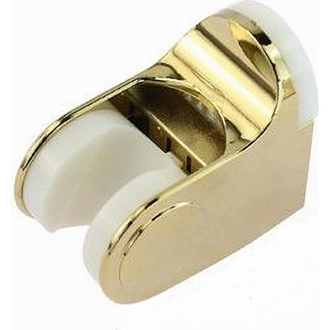 Cleafe - Supporto Per Soffione Doccia Staffa Fissa Per Doccetta A Parete Dorata 7cm 87141 - (1/2)