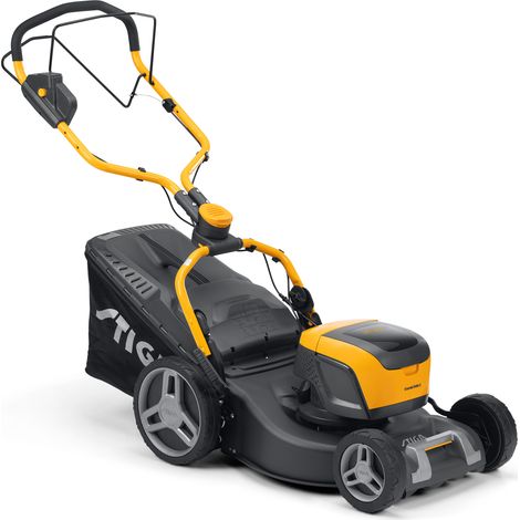 STIGA Combi 548e S Kit Akku-Rasenmäher, 46 cm Stahlmähdeck, Mulching (1/7)