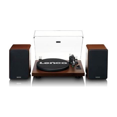 Tocadiscos Lenco LS-600WA (nogal) + conjunto de altavoces HiFi