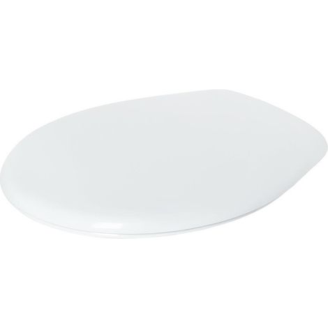 Sedile WC SANREMO con coperchio, cerniere acciaio inox bianco IDEAL STANDARD