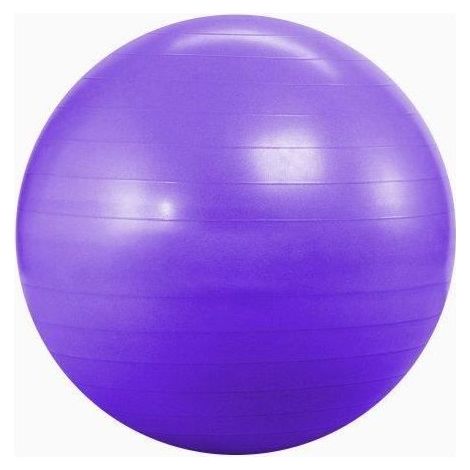 Ballon de fitness Kabalo Violet 65cm anti-éclatement pour exercices de yoga et de gymnastique-Ywey