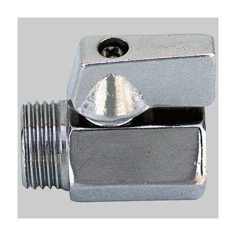 RUBINETTO MINIVALVOLA M/F CROMATA  1/2     MADE IN ITALY