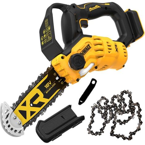 Dewalt DCMPS520N 18v 20cm Cordless Brushless Pruning One Handed Chainsaw + Chain (1/5)