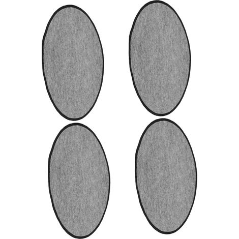 Pack of 4 Tyre Covers 21.65 x 21.65 Inches Felt Car & Motorcycle Wheel Cover Dust Protection Tyre Storage Protection Scratch Protection Stacking Protection for Alloy Wheels Season Storage (1/5)
