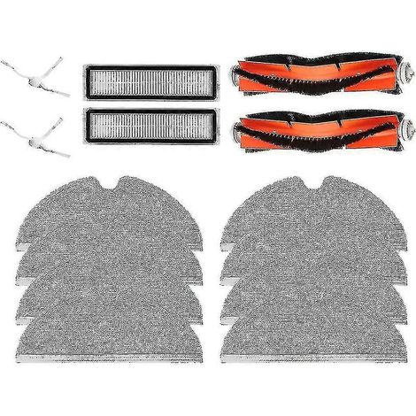 KINCJON 14 pièces Accessoires pour aspirateur Dream D9 / Bot L10 Pro L10 : brosse latérale, filtre, chiffon humide et sec. (1/5)