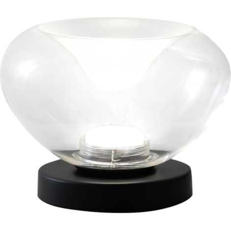 Brena Tavolo Trasparente Lampada Led 1 Luce Calda Fredda Naturale Fabas (1/4)