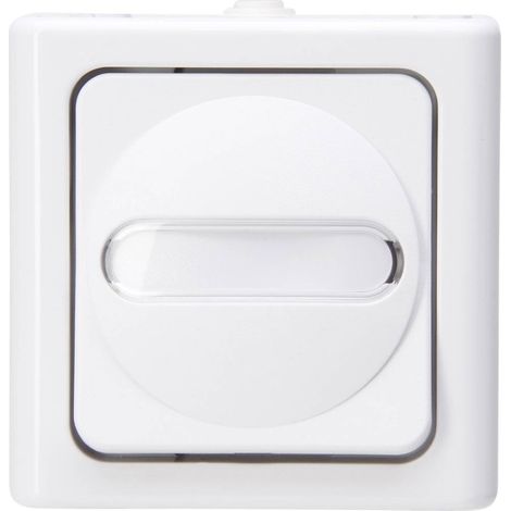 Kopp 560802003 1 pezzo Interruttore per ambienti umidi Completo Pulsanti BlueElectric Bianco artico 1 pz.