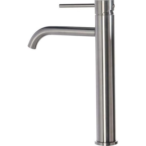 Robinet pour vasque, or rose, surélevé, monotrou, eau froide (1/5)