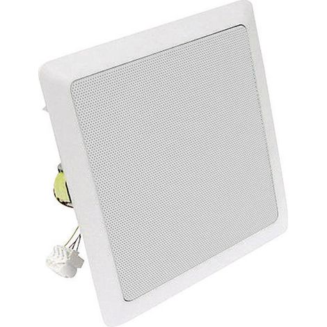 Enceinte de plafond Visaton DL 18/2 SQ - 8 Ohm/100 V 60 W blanc 1 pc(s)
