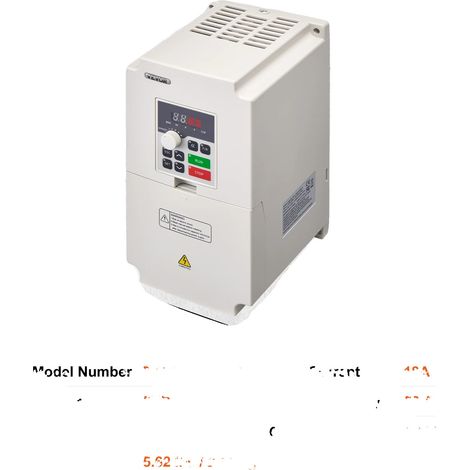 Inverter di frequenza, facile da usare, raffreddamento efficiente, 4 kW (1/2)